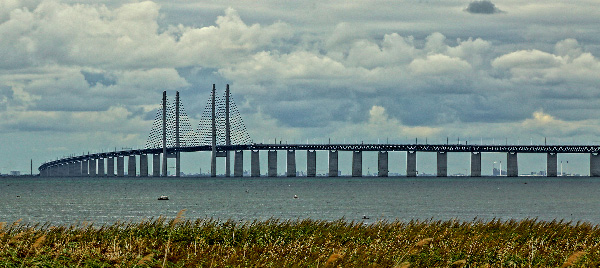 Öresundbrücke bei Malmö